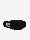 UGG Černá dámská domácí obuv z ovčí kožešiny UGG Fluff Yeah Slide