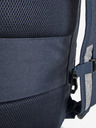 Travelite Tmavě modrý batoh Travelite Basics Backpack Melange Navy/grey
