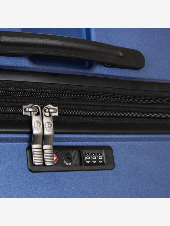 Heys Cestovní kufr Heys Metallix S Cobalt - modrá