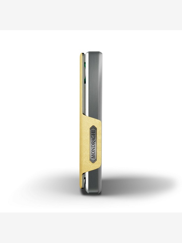 Mondraghi Zlatá kožená peněženka  Mondraghi Saffiano