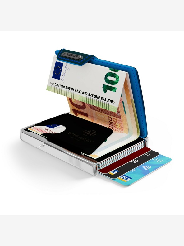 Mondraghi Petrolejová kožená peněženka  Mondraghi Elegance