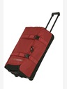 Travelite Cestovní taška Travelite Kick Off Wheeled Duffle L - červená
