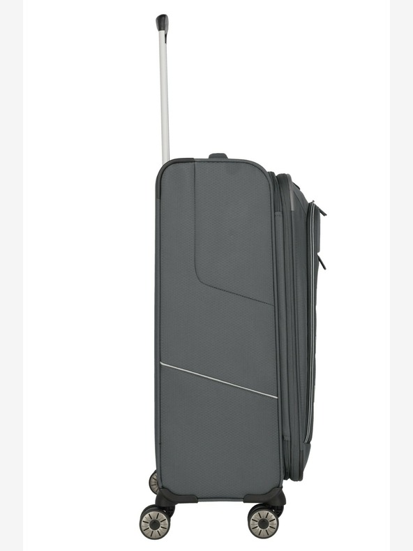 Travelite Sada cestovních kufrů Travelite Skaii 4w S,M,L - šedá