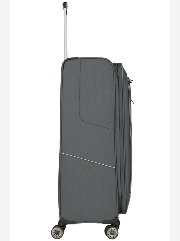Travelite Sada cestovních kufrů Travelite Skaii 4w S,M,L - šedá