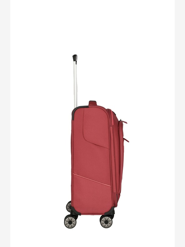 Travelite Sada cestovních kufrů Travelite Skaii 4w S,M,L - červená