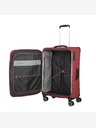 Travelite Cestovní kufr Travelite Skaii 4w M - červená
