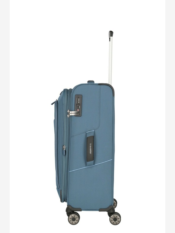 Travelite Cestovní kufr Travelite Skaii 4w M - modrá
