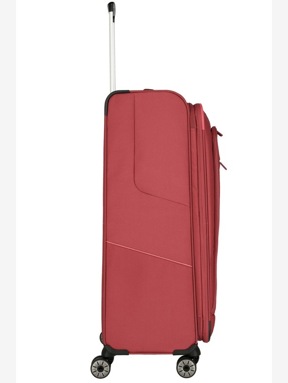 Travelite Cestovní kufr Travelite Skaii 4w L - červená