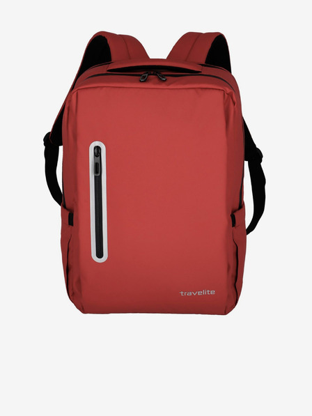 Travelite Batoh Travelite Basics Boxy backpack - červená
