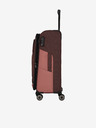 Travelite Sada tří cestovních kufrů a cestovní tašky v růžovo-hnědé barvě Travelite Viia 4w S,M,L + Duffle