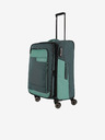 Travelite Zelený cestovní kufr Travelite Viia 4w M