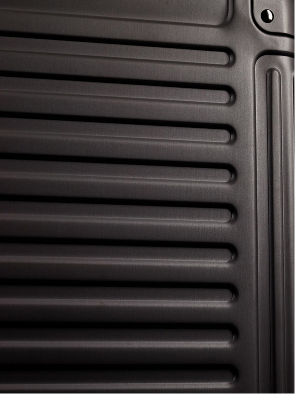 Travelite Černý cestovní kufr Travelite Next 4w M Black