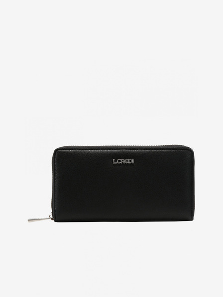 L.CREDI Černá dámská peněženka L.CREDI Filippa Wallet L Black