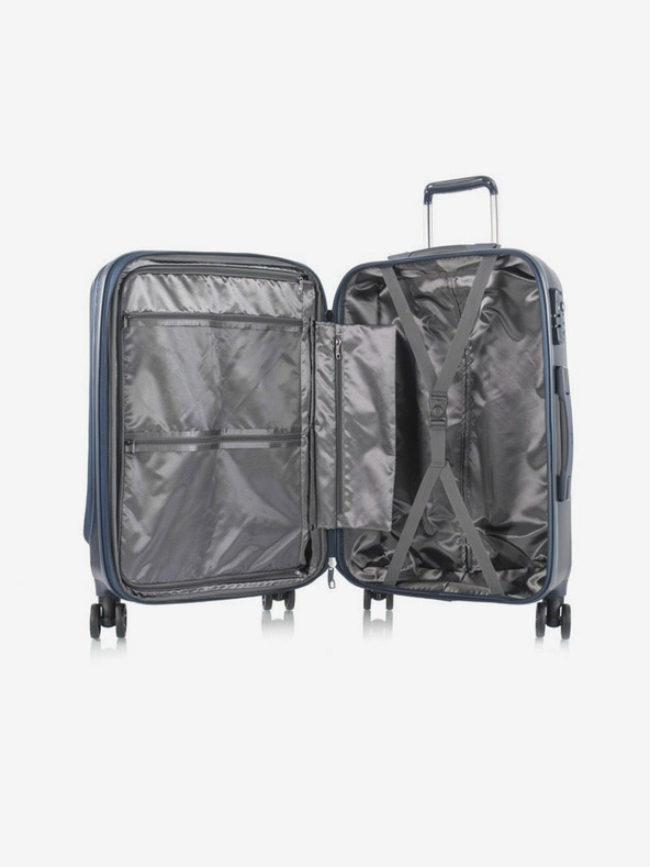 Heys Modrý cestovní kufr Heys Vantage Smart Luggage™