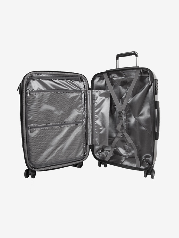 Heys Černý cestovní kufr Heys Vantage Smart Luggage™