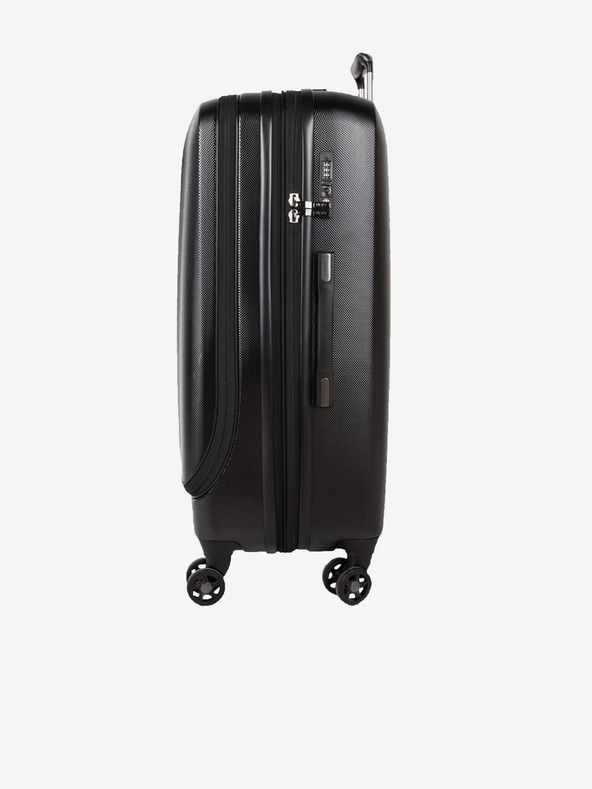 Heys Černý cestovní kufr Heys Vantage Smart Luggage™