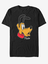 ZOOT.Fan Černé unisex tričko ZOOT. FAN Disney Pluto