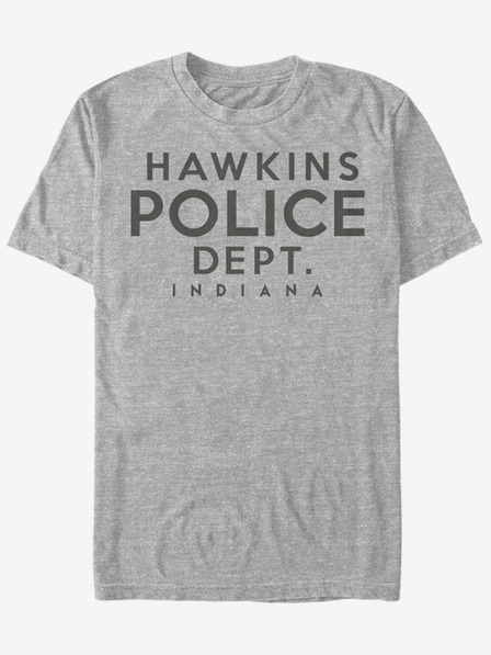 ZOOT.Fan Policejní oddělení Hawkins Stranger Things ZOOT. FAN Netflix - unisex tričko