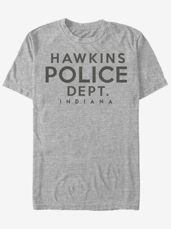 ZOOT.Fan Policejní oddělení Hawkins Stranger Things ZOOT. FAN Netflix - unisex tričko