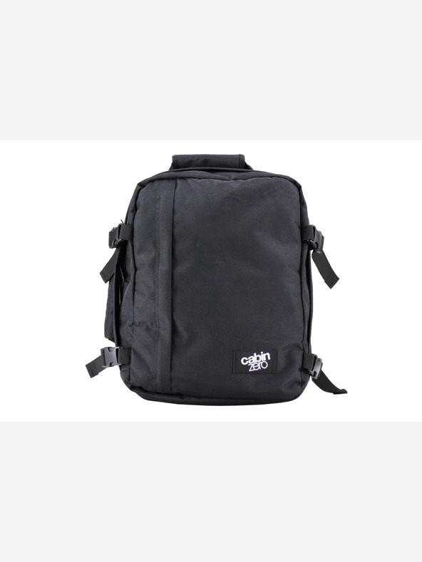 CabinZero Černý unisex batoh CabinZero Classic Absolute Black (28L)
