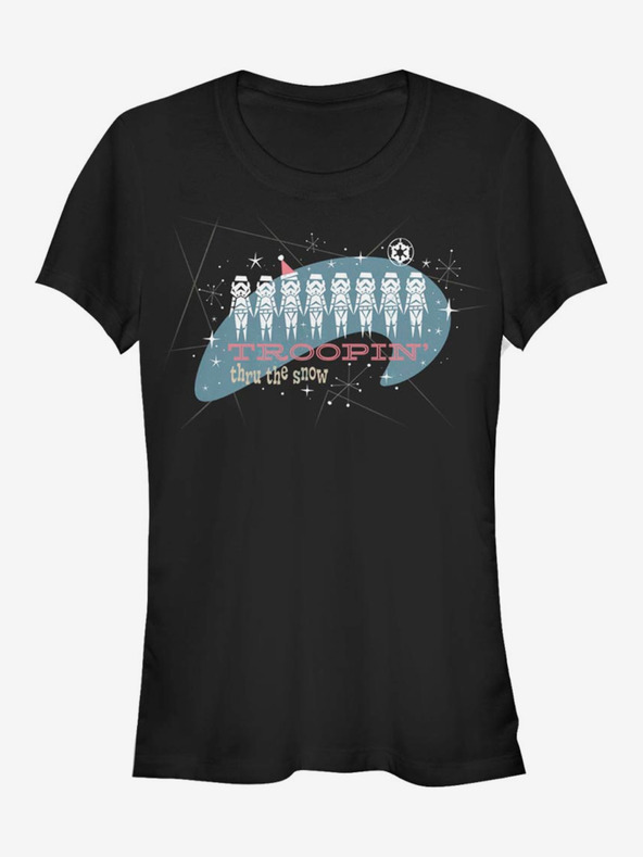 ZOOT.Fan Stormtroopeři - Troopin Thru the Snow ZOOT. FAN Star Wars - dámské tričko