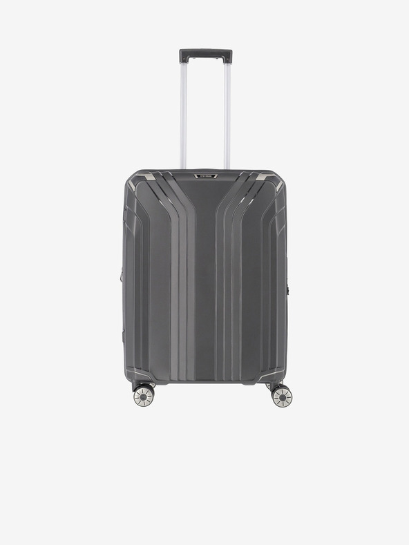Travelite Sada tří cestovních kufrů v černé barvě Travelite Elvaa 4w S,M,L Black