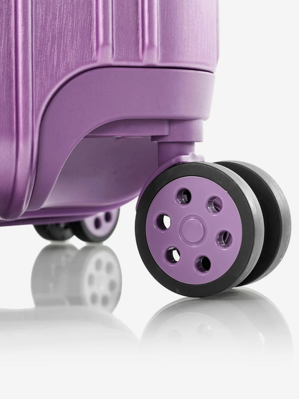 Heys Fialový cestovní kufr Heys Xtrak S