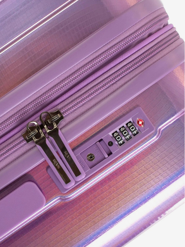 Heys Fialový cestovní kufr Heys Astro L