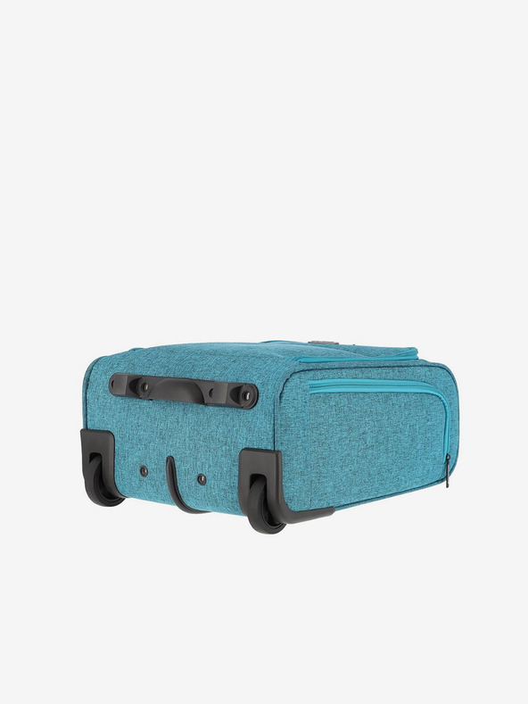 Travelite Modrý cestovní kufr Travelite Cabin 2w Underseater