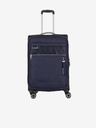 Travelite Tmavě modrý cestovní kufr Travelite Miigo 4w M