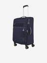 Travelite Tmavě modrý cestovní kufr Travelite Miigo 4w M