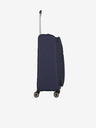 Travelite Tmavě modrý cestovní kufr Travelite Miigo 4w M