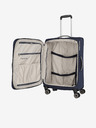 Travelite Tmavě modrý cestovní kufr Travelite Miigo 4w M