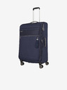 Travelite Tmavě modrý cestovní kufr Travelite Miigo 4w L