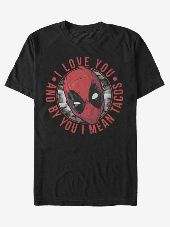 ZOOT.Fan Černé pánské tričko ZOOT.Fan Marvel Break Walls