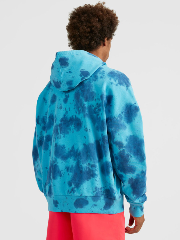 O'Neill Modrá pánská vzorovaná mikina O'Neill OAKES HOODIE