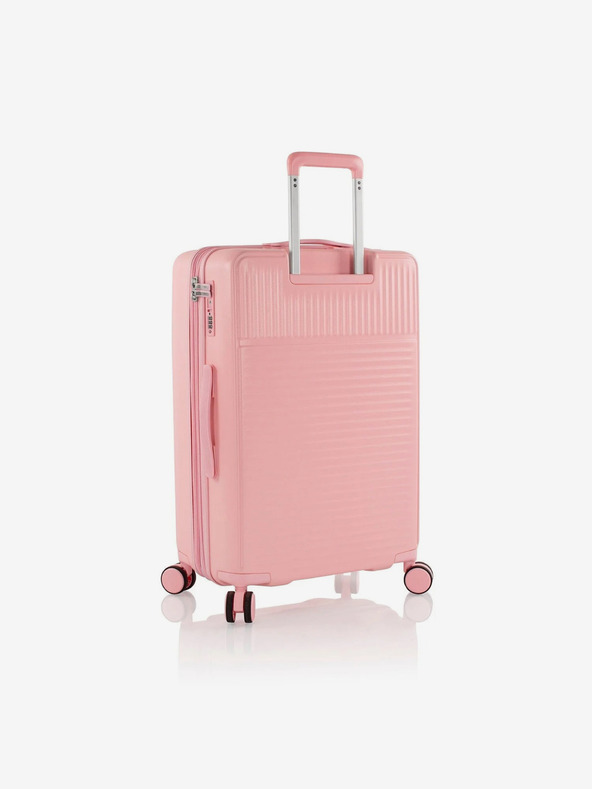 Heys Růžový cestovní kufr Heys Pastel M
