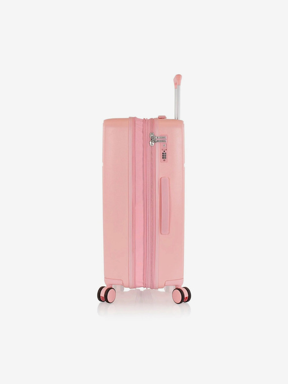 Heys Růžový cestovní kufr Heys Pastel M