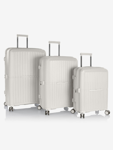 Heys Sada tří cestovních kufrů v bílé barvě Heys Airlite S,M,L