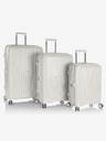 Heys Sada tří cestovních kufrů v bílé barvě Heys Airlite S,M,L