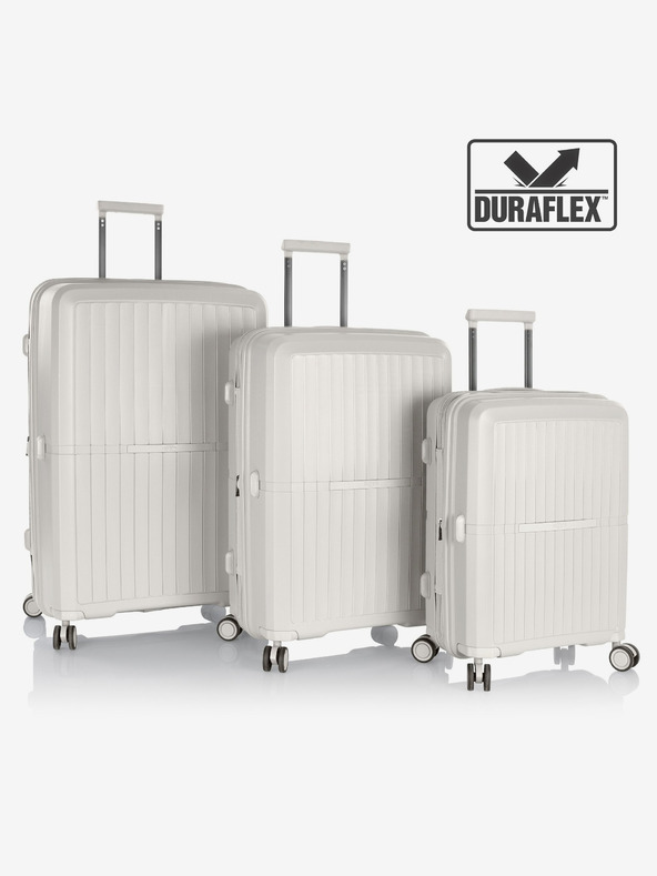Heys Sada tří cestovních kufrů v bílé barvě Heys Airlite S,M,L
