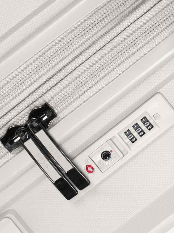 Heys Bílý cestovní kufr Heys Airlite S