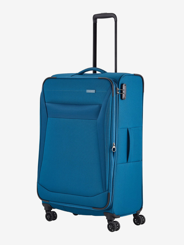 Travelite Sada tří cestovních kufrů v petrolejové barvě Travelite Chios S,M,L Petrol