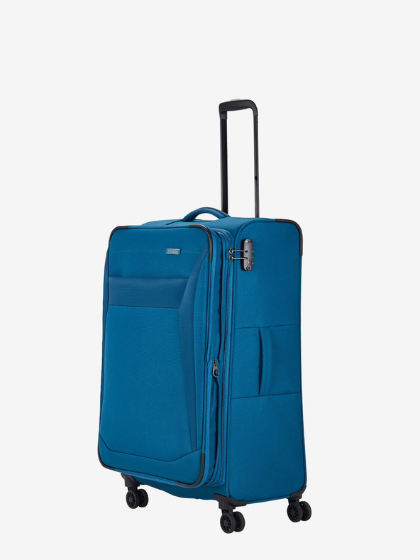 Travelite Sada tří cestovních kufrů v petrolejové barvě Travelite Chios S,M,L Petrol