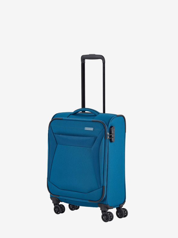 Travelite Sada tří cestovních kufrů v petrolejové barvě Travelite Chios S,M,L Petrol