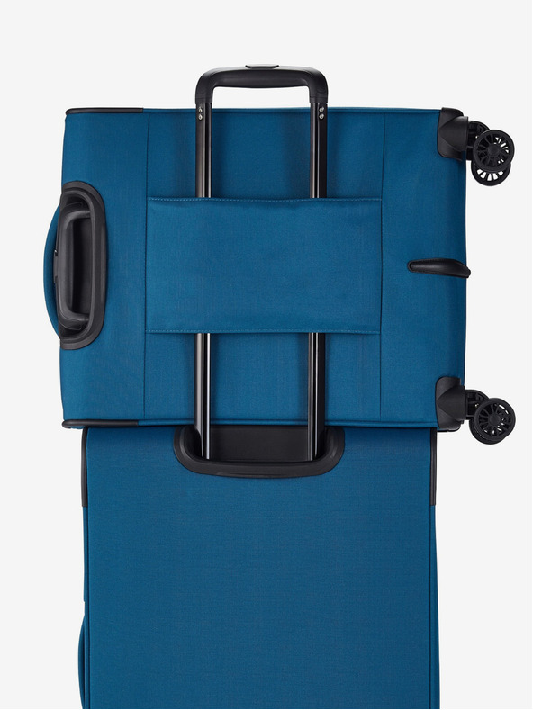 Travelite Sada tří cestovních kufrů v petrolejové barvě Travelite Chios S,M,L Petrol