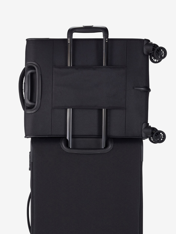 Travelite Černý cestovní kufr Travelite Chios S Black