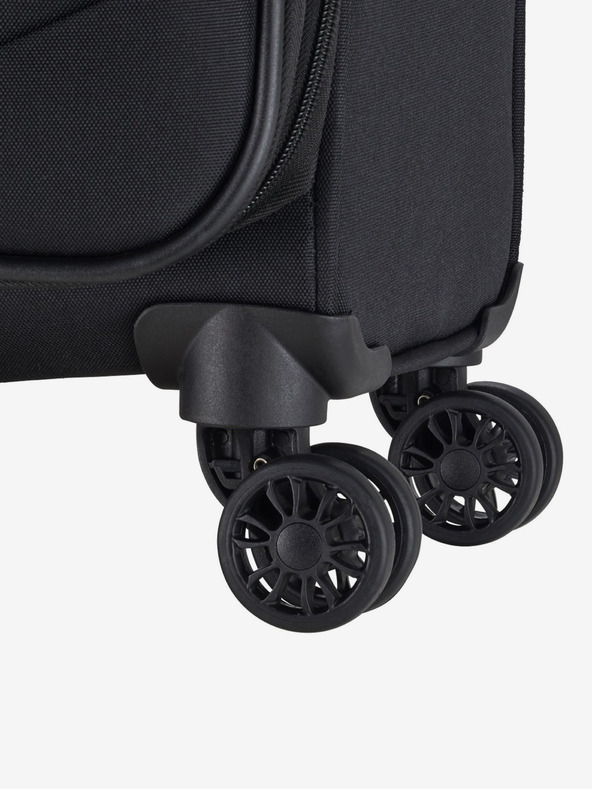 Travelite Černý cestovní kufr Travelite Chios S Black