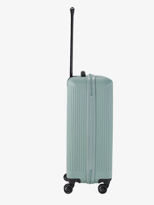 Travelite Světle zelený cestovní kufr Travelite Bali M Mint