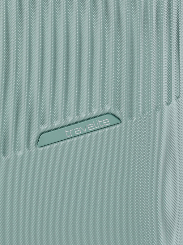 Travelite Světle zelený cestovní kufr Travelite Bali M Mint